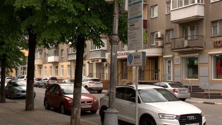 Стало известно число незаконно созданных платных мест на парковках в центре Воронежа