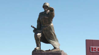 В Воронежской области появился памятник солдату, закрывшему грудью вражеский пулемёт