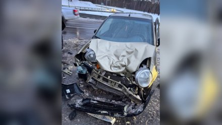 27-летняя девушка пострадала в аварии на воронежской трассе