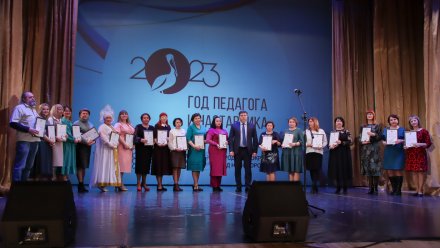 В Нововоронеже стартовали мероприятия, посвящённые Году педагога и наставника