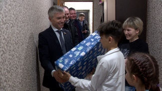 Воронежский депутат Госдумы поздравил с Новым годом мальчика из многодетной семьи