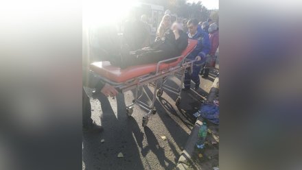 В Воронеже в жёстком столкновении двух легковушек пострадала женщина