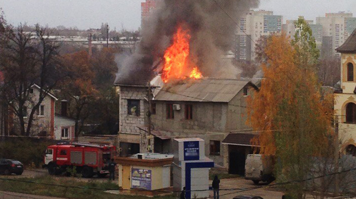 Воронеж сгорел