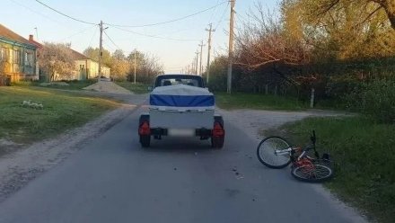 8-летняя девочка на велосипеде попала под колёса ВАЗа в воронежском посёлке