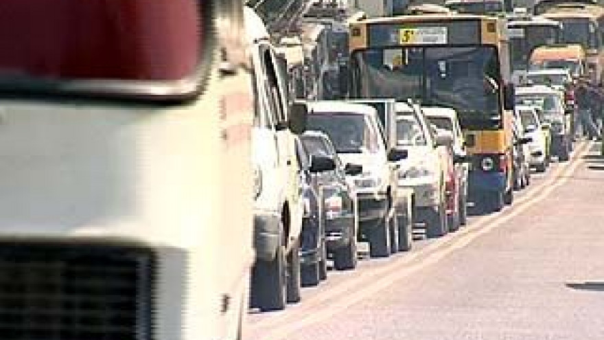 Пробки в Воронеже появились даже там, где их никогда не было