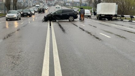 Количество пострадавших в ДТП на Чернавском мосту в Воронеже возросло до двух