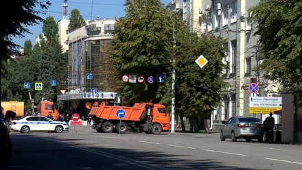 Схема автомобильного движения изменится в центре Воронежа в День города