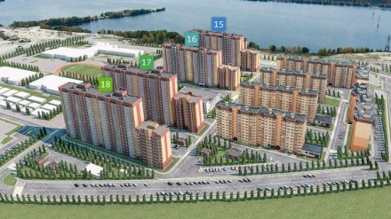 В Воронеже представили проект застройки намывной территории в Железнодорожном районе