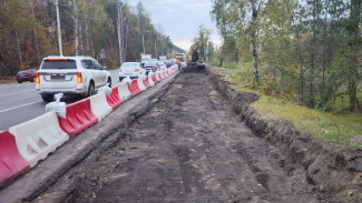 В Воронеже начали расширять проезд от Остужевской развязки к Димитрова