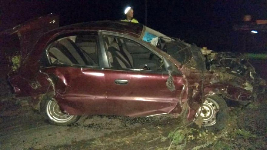 В Воронежской области после ДТП иномарка вылетела в кювет: пострадали двое