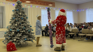 Нововоронежская АЭС стала Дедом Морозом для воспитанников Бобровской школы-интерната