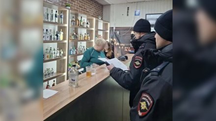 В Воронеже пресекли незаконную продажу алкоголя