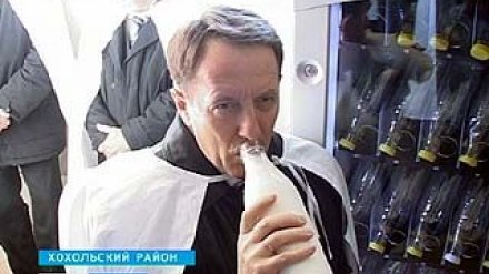 Губернатор побывал в Хохольском районе с рабочей поездкой