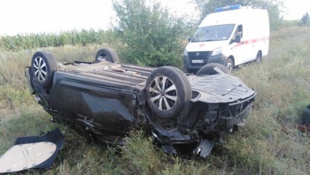В Воронежской области пассажир вылетевшей в кювет иномарки скончался на месте