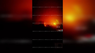 Момент удара БПЛА по воронежской ж/д станции сняли на видео