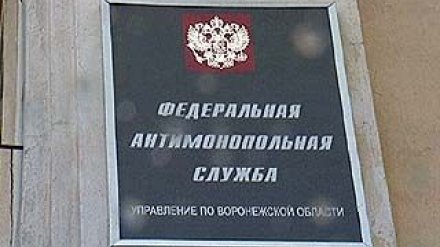 Управлению ФАС по Воронежской области - 15 лет