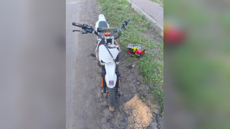 11-летний питбайкер попал в больницу после ДТП с легковушкой в воронежском селе