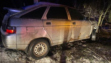 В Воронежской области Lada влетела в столб: водителя госпитализировали