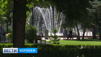 В воронежском «Кольцовском сквере» запустили фонтан