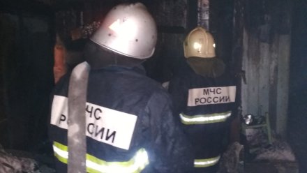 Пенсионер попал в больницу с ожогами после пожара в богучарском селе