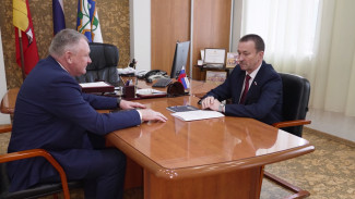 Юрий Матузов посетил с рабочей поездкой Новохопёрский район