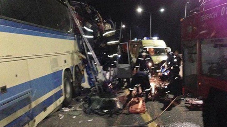 МЧС: число жертв страшного ДТП с пассажирскими автобусами под Воронежем выросло до трёх