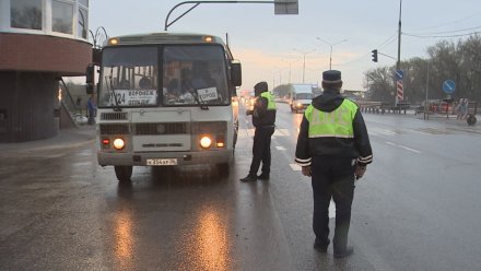 Автоинспекторы проведут рейд по маршруткам в Воронеже