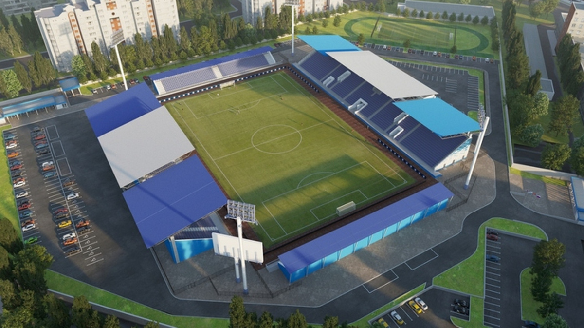 Проект нового стадиона факел Воронеж