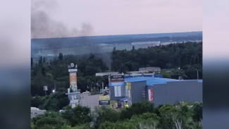 Густой чёрный дым заметили над крематорием в Воронеже 