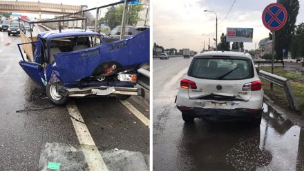 Под Воронежем 25-летний дагестанец устроил массовое ДТП с 3 пострадавшими