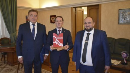 Алексей Гордеев и Сергей Лукин обсудили ключевые для Воронежской области вопросы
