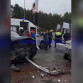 Человека зажало в машине после ДТП с двумя легковушками в Воронеже