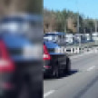 Автомобилисты в очередной раз застряли в пробке на трассе М-4 в сторону Воронежа