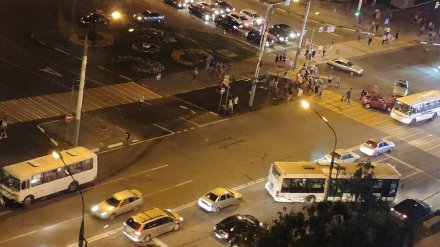 В ДТП с маршруткой в Воронеже пострадали четыре человека