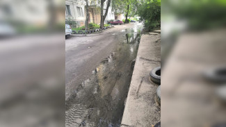 Воронежцы сообщили о затопившей улицу фекальной реке