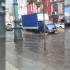 Под воду во время тропического дождя ушёл проспект Революции в Воронеже