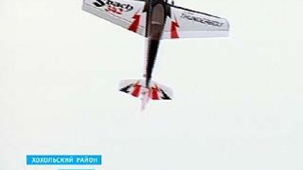 В небе над Хохольским районом летали десятки самолётов