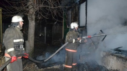 Труп мужчины нашли в сгоревшем дотла доме в Воронежской области