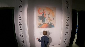 Сбер открыл в Воронеже выставку картин детей с нарушениями зрения