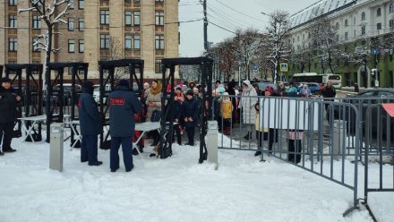 В канун Нового года в Воронеже перекроют площадь Ленина