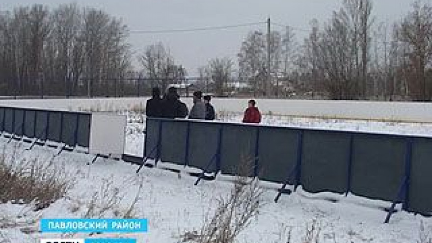 Настоящий каток в селе Большая Казинка появится не раньше следующей зимы