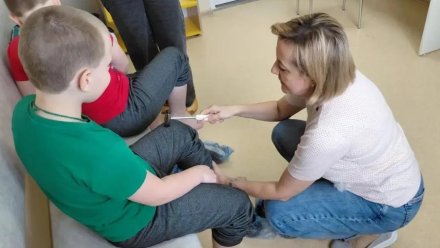 При поддержке «Единой России» специалисты провели приём детей с ОВЗ в Каширском районе