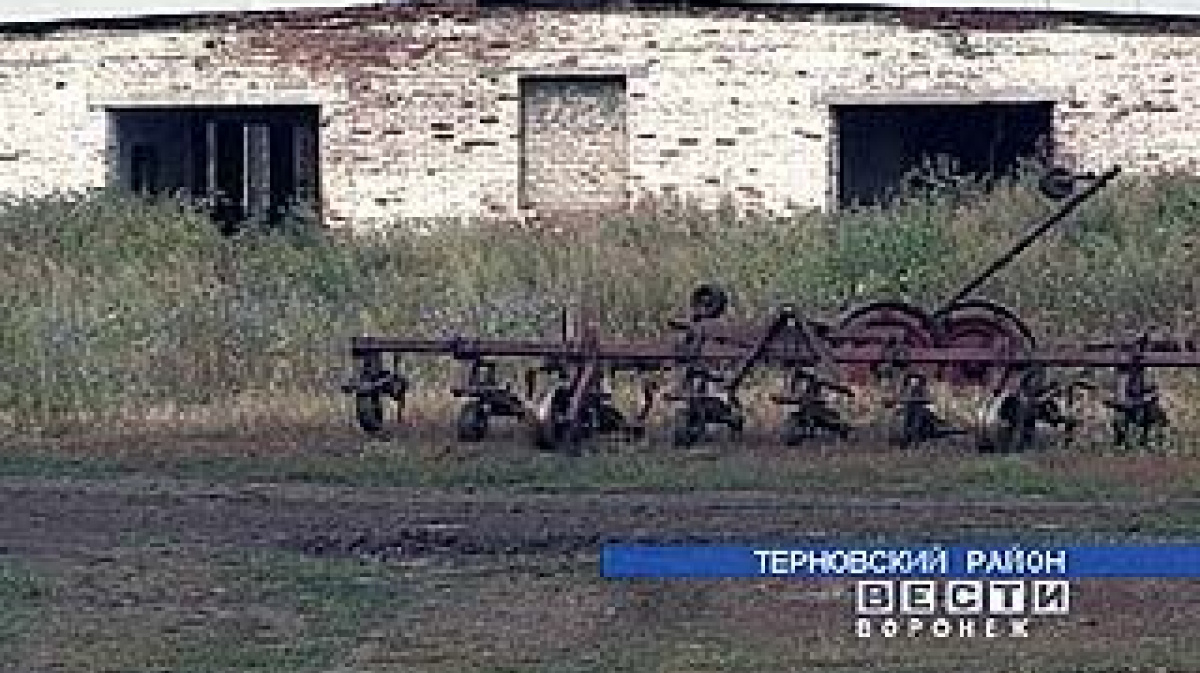 Колхоз в селе Поповка постепенно развалился