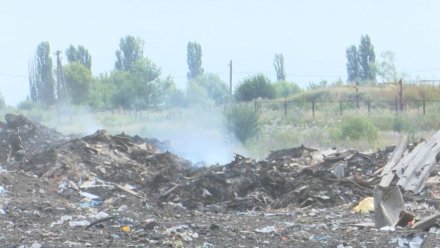 Жители воронежского райцентра вывозят мусор на незаконную свалку во время её ликвидации