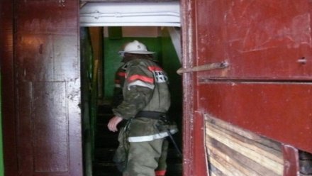 Пожарные вынесли четырёх человек из горящего дома в Воронеже