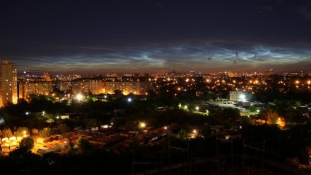 У воронежцев вновь будет шанс увидеть редкие серебристые облака