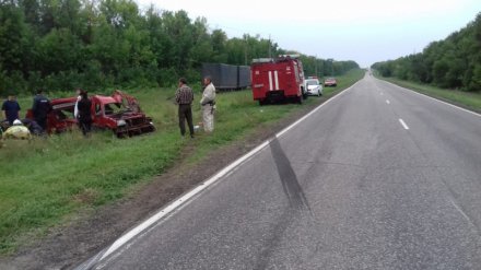 В Воронежской области задержали водителя фуры, раздавившей авто семьи с 2-летней дочкой