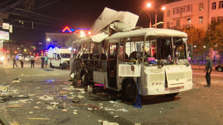Четыре пассажира взорвавшейся маршрутки в Воронеже остаются в реанимации