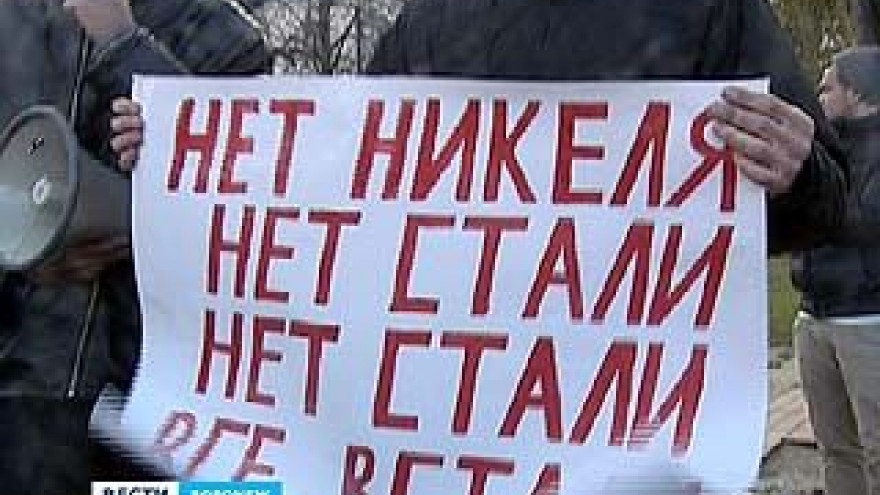 В Воронеже впервые митинговали не против, а за добычу никеля