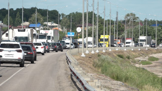 Под Воронежем вновь начали чинить мост у села Бабяково